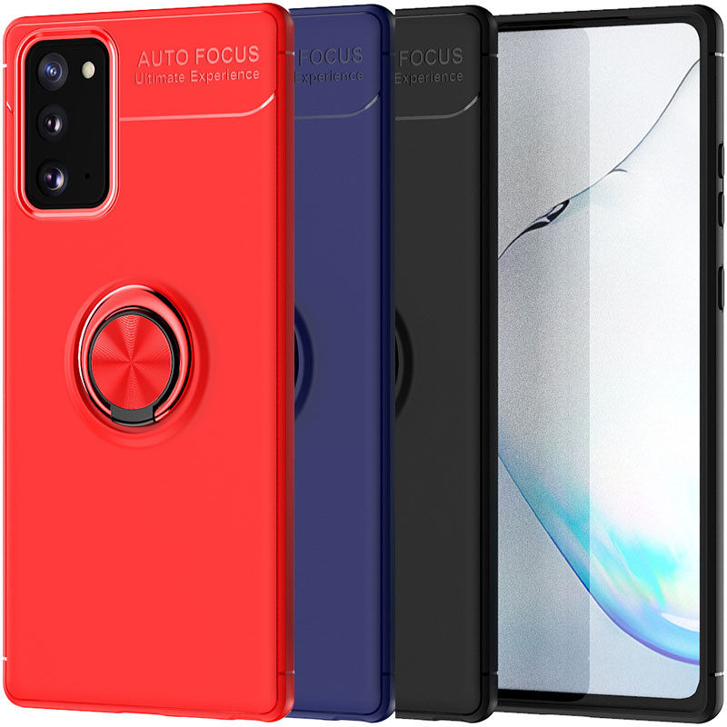 TPU чехол Deen ColorRing под магнитный держатель (opp) для Samsung Galaxy Note 20
