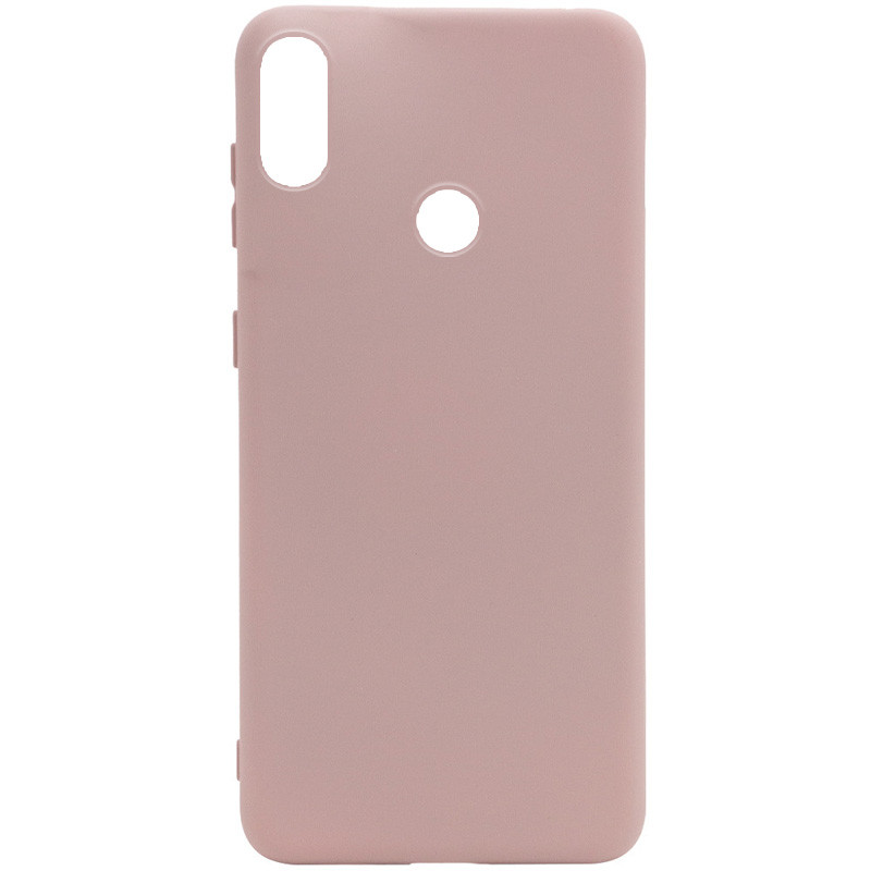 Чохол Silicone Cover Full without Logo (A) на Xiaomi Redmi Note 5 Pro/Note 5 (Dual Camera) (Дефект упаковки / Рожевий / Pink Sand)