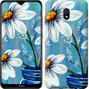

Чехол Красивые арт-ромашки для Xiaomi Redmi 8A 860887