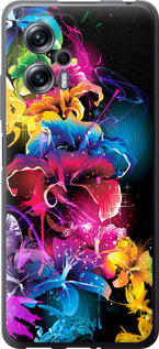 

Чехол Абстрактные цветы для Xiaomi Redmi Note 11T Pro+ 1634062