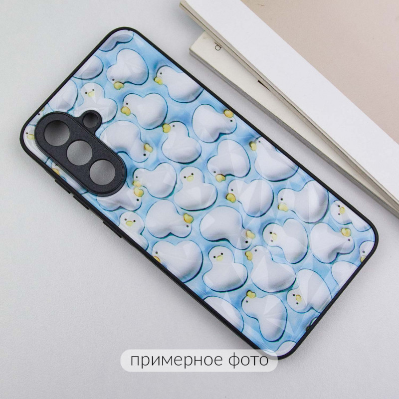 Фото TPU+PC чехол Prisma Plushie для Xiaomi Redmi 12C / Poco C55 (Ducks) в магазине vchehle.ua