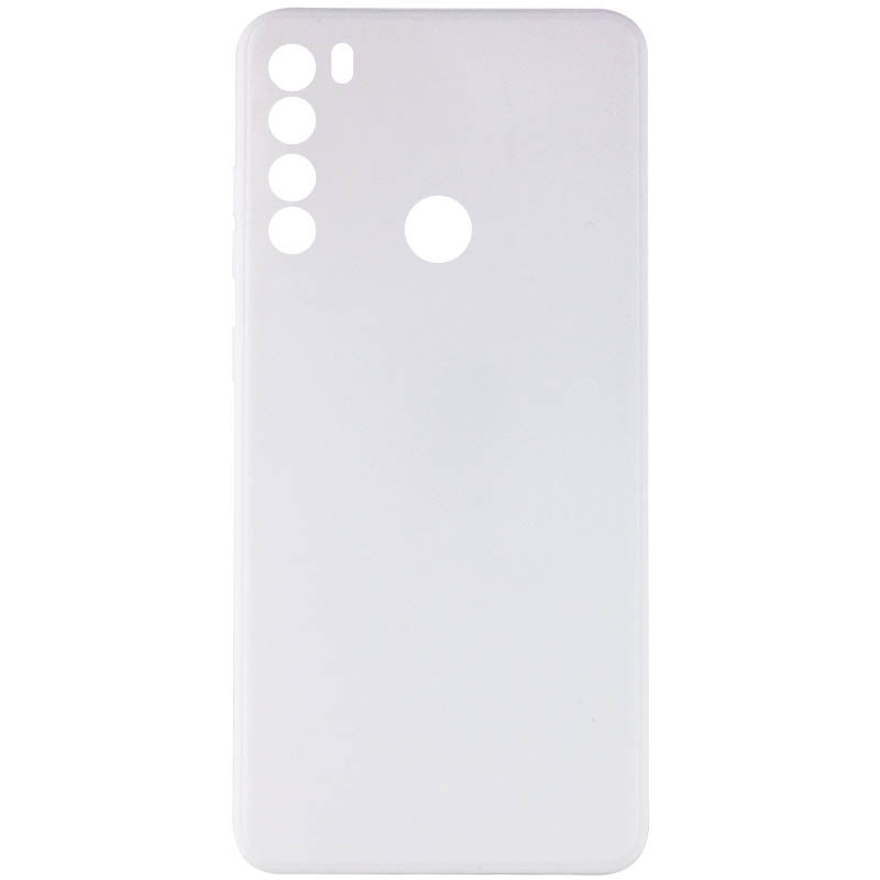 Силиконовый чехол Candy Full Camera для Xiaomi Redmi Note 8 (Белый / White)