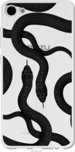 Чехол Змеи для Meizu U10