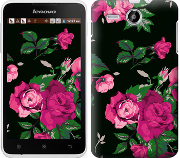

Чехол Розы на черном фоне для Lenovo A529 546913