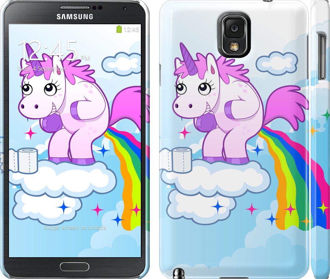 

Чехол Единорожка для Samsung Galaxy Note 3 N9000 338577