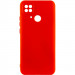 Чехол Silicone Cover Lakshmi Full Camera (A) для Xiaomi Redmi 10C (Красный / Red)