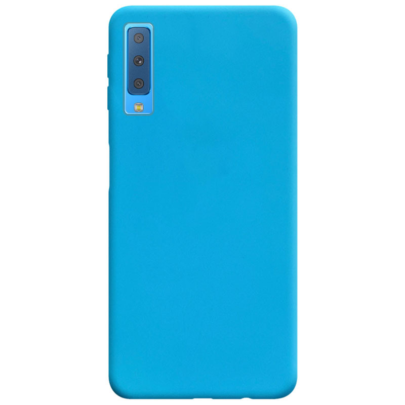 

Силіконовий чохол Candy на Samsung A750 Galaxy A7 (2018) (Голубой) 685607