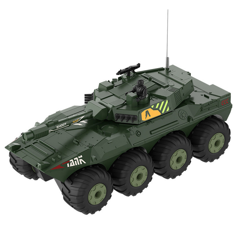 Бронетранспортер-амфибия на радиоуправлении SCHE Y1802 (Green)