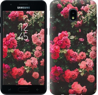 

Чехол Куст с розами для Samsung Galaxy J3 2018 669822
