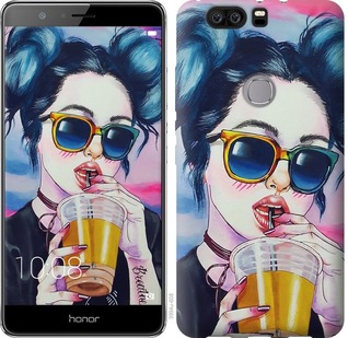 

Чохол Арт-дівчина в окулярах на Huawei Honor V8 667382