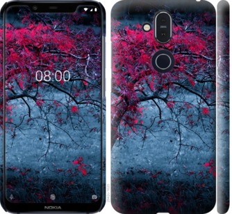

Чехол Дерево с яркими листьями для Nokia 8.1 765373