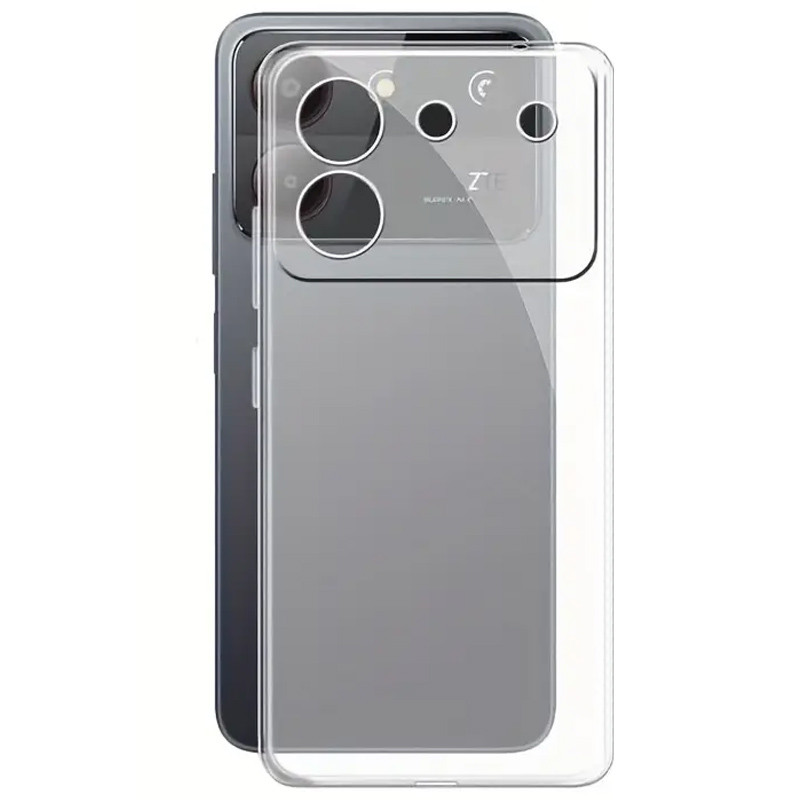 TPU чохол Epic Transparent 1,5mm Full Camera на ZTE Blade A54 4G