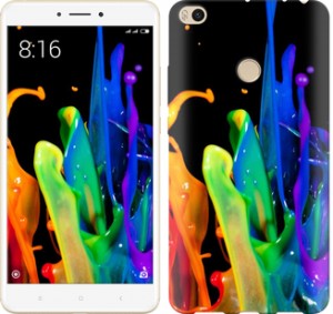 Чехол брызги краски для Xiaomi Mi Max 2