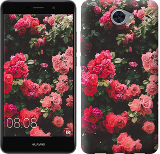 

Чехол Куст с розами для Huawei Y7 2017 639440