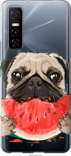

Чехол Мопс и арбуз для Vivo Y73S 1112020