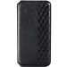 Кожаный чехол книжка GETMAN Cubic (PU) для Samsung Galaxy A10s (Черный)