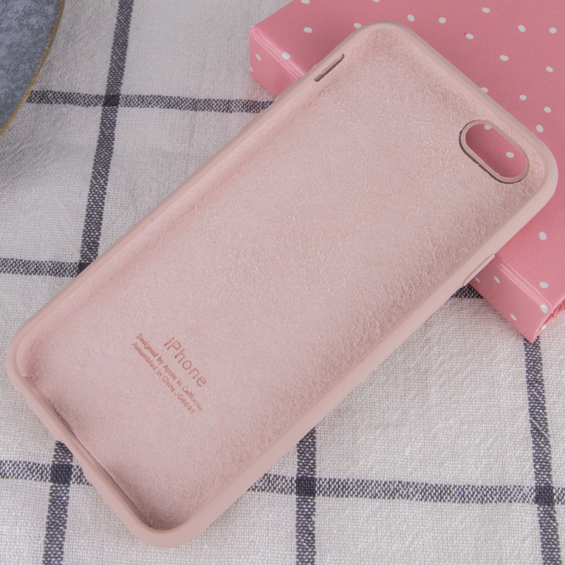 Фото Чохол Silicone Case Full Protective (AA) на Apple iPhone 6/6s (4.7") (Рожевий / Pink Sand) в маназині vchehle.ua