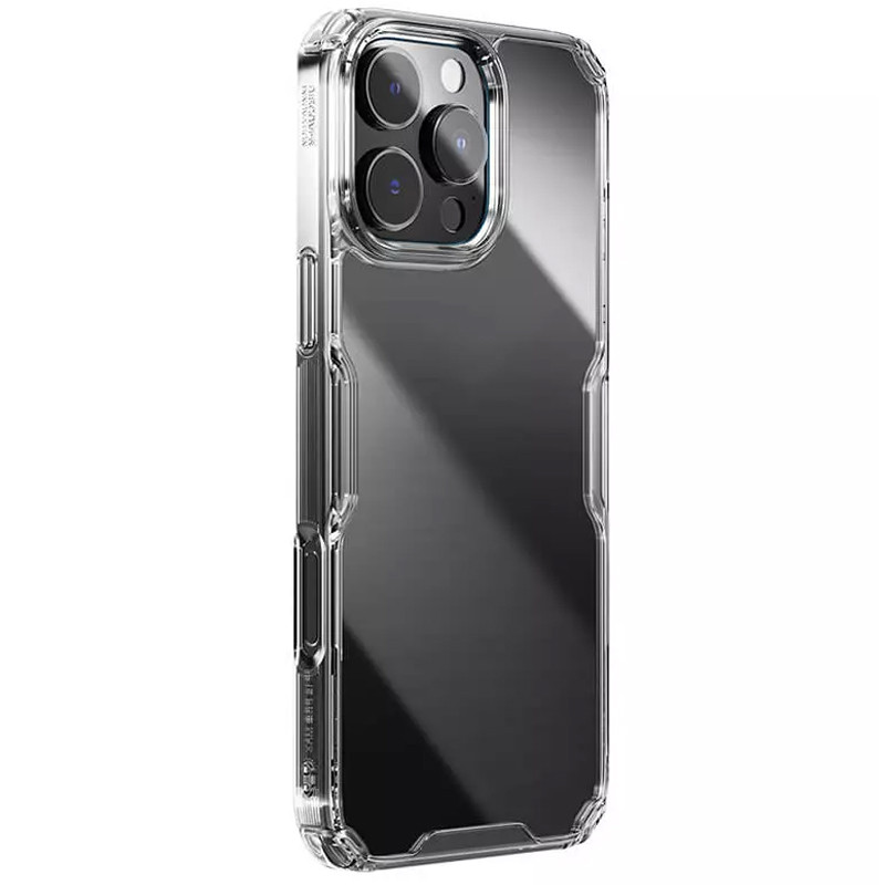 Фото TPU чохол Nillkin Nature Pro Series на Apple iPhone 16 Pro Max (6.9") (Безбарвний (прозорий)) в маназині vchehle.ua