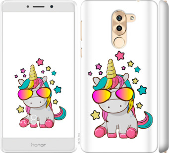 

Чехол Единорог в очках для Huawei Honor 6X 911890