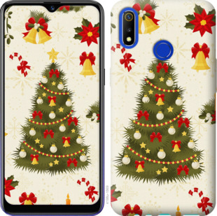 

Чехол Новогодняя елка для Realme 3 923162