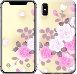 

Чехол Японские цветы для iPhone XS (5.8") 674351