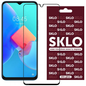 Захисне скло SKLO 3D для TECNO Spark 9 Pro (KH7n)