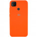 Чехол Silicone Cover Full Protective (AA) для Xiaomi Redmi 9C (Оранжевый / Orange)