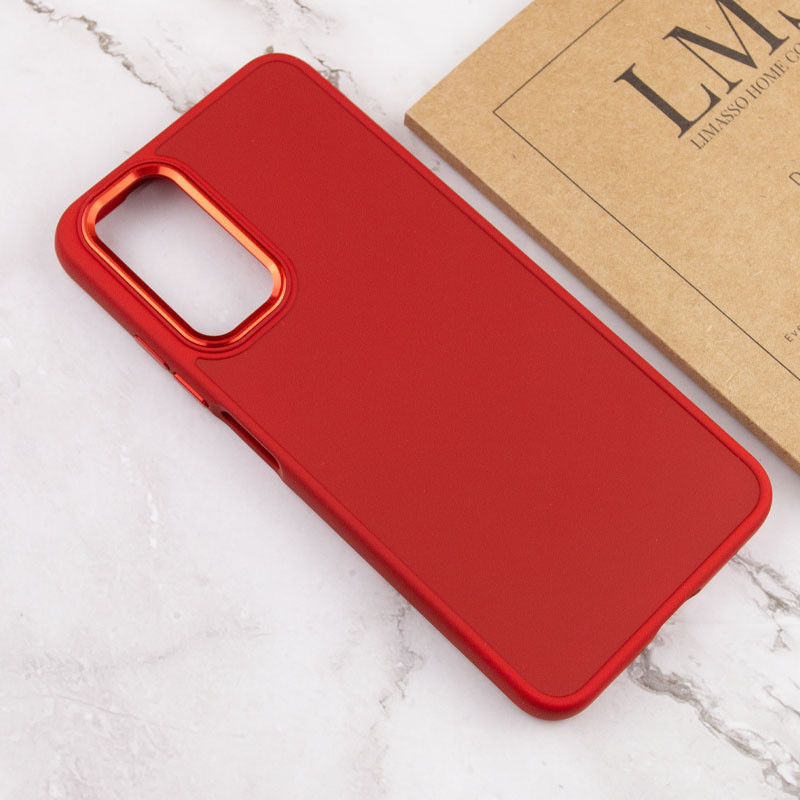 TPU чехол Bonbon Metal Style для Samsung Galaxy A14 4G/5G (Красный / Red) в магазине vchehle.ua