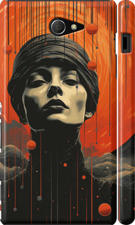 

Чехол Абстрактный портрет v2 для Sony Xperia M2 D2305 1631255