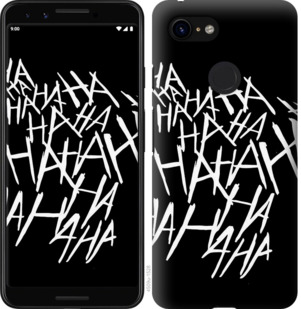 Чехол joker hahaha для Google Pixel 3a