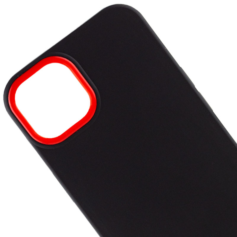 Фото Чехол TPU+PC Bichromatic для Apple iPhone 13 (6.1") (Black / Red) на vchehle.ua