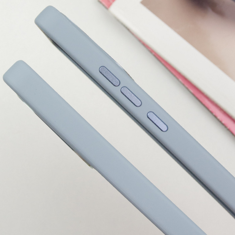 TPU чохол Bonbon Metal Style на Xiaomi Redmi Note 13 Pro 4G / Poco M6 Pro 4G (Блакитний / Mist blue) в магазині vchehle.ua