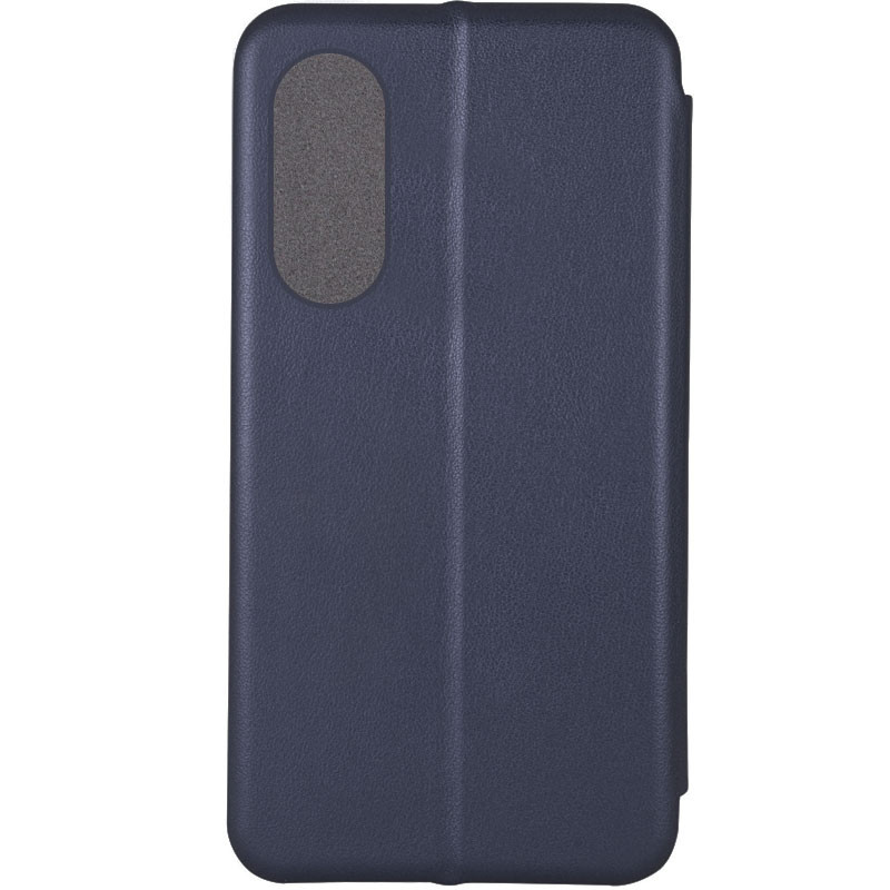 Фото Кожаный чехол-книжка Classy для Oppo A38 / A18 (Темно-синий) на vchehle.ua