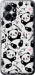 Чохол Панди на Xiaomi Redmi Note 12 4G