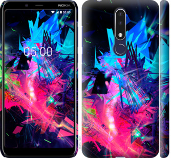 

Чехол Абстрактный чехол для Nokia 3.1 Plus 856223