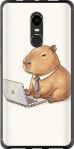 Чохол Funny Capybara CEO Working для Xiaomi Redmi Note 4X