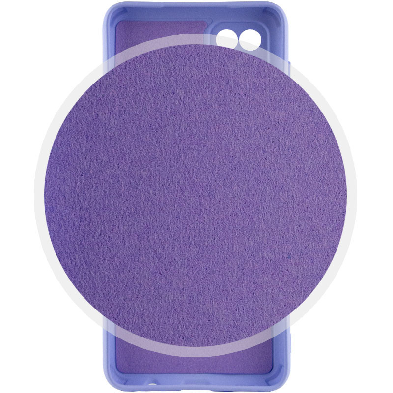 Фото Чехол Silicone Cover Lakshmi Full Camera (AAA) для Samsung Galaxy M33 5G (Сиреневый / Dasheen) на vchehle.ua