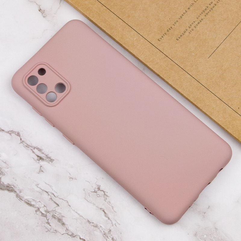 Чехол Silicone Cover Lakshmi Full Camera (A) для Samsung Galaxy A31 (Розовый / Pink Sand) в магазине vchehle.ua