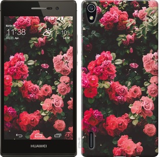 

Чохол Кущ з трояндами на Huawei Ascend P7 639396