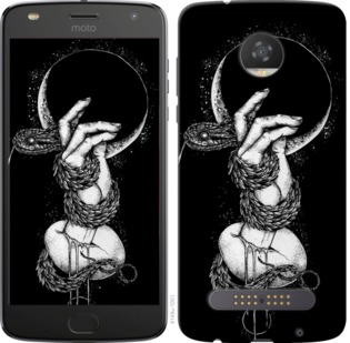 

Чохол Змія в руці на Motorola Moto Z2 Play 758375