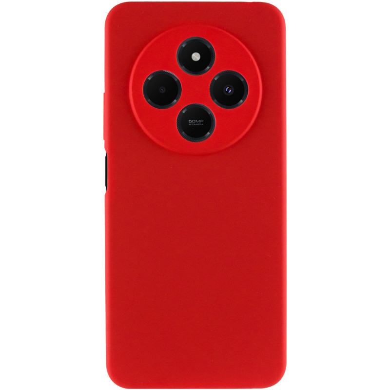 Фото Чохол Silicone Cover Lakshmi Full Camera (AA) на Xiaomi Redmi 14C / Poco C75 (Червоний / Red) в маназині vchehle.ua