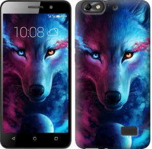 Чехол Арт-волк для Huawei Honor 4C