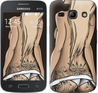 

Чехол Девушка с татуировкой для Samsung Galaxy Core Plus G3500 644133
