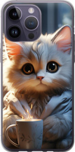 Чехол White cat для iPhone 14 Pro Max