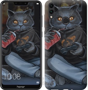 

Чехол gamer cat для Huawei Y7 (2019) 697619