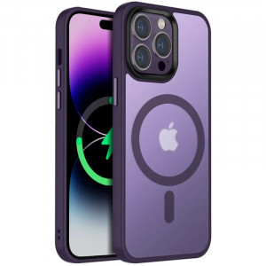 TPU+PC чохол Metal Buttons with Magnetic Safe Colorful на Apple iPhone 13 Pro (6.1")