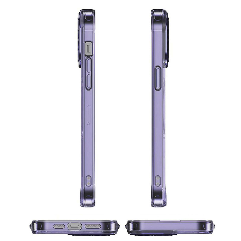 Фото TPU+PC чохол Fullcolor with Magnetic Safe на Apple iPhone 14 (6.1") (Purple) в маназині vchehle.ua