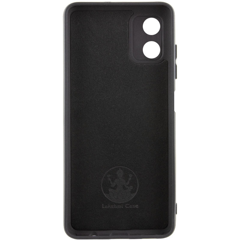 Фото Чохол Silicone Cover Lakshmi Full Camera (AA) на Motorola Moto G04 / E14 (Чорний / Black) на vchehle.ua