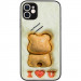 Фото TPU+PC чохол Prisma Fluffie на Apple iPhone 11 (6.1") (Bear) на vchehle.ua