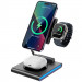 БЗП WIWU Wi-W023 3 in 1 Wireless Charger (Grey) в магазині vchehle.ua